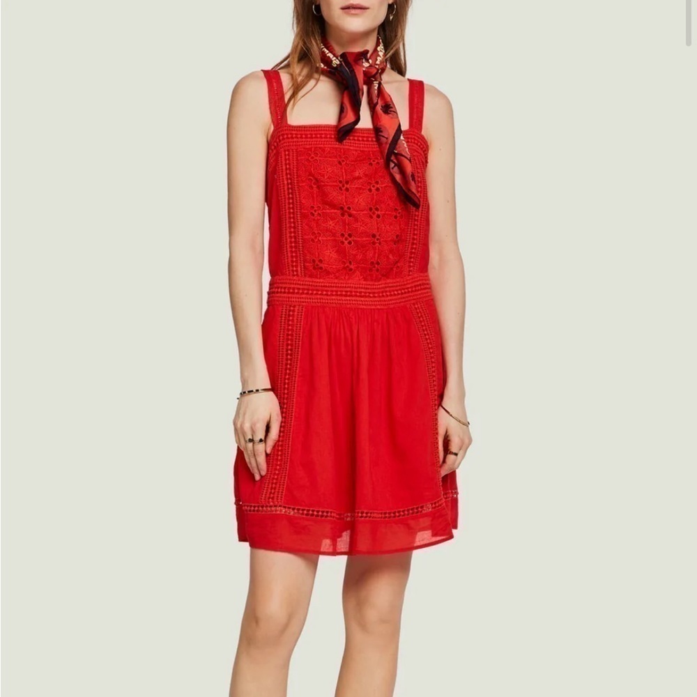 Scotch & Soda Broderie Anglaise dress